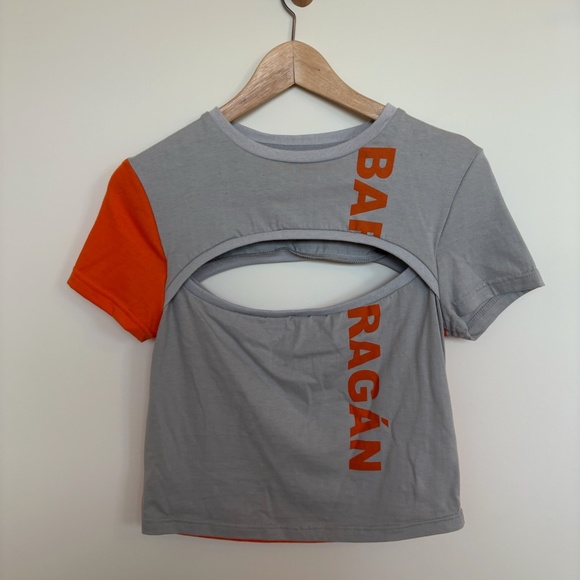 Barragan Cutout Baby Tee - Picture 1 of 3
